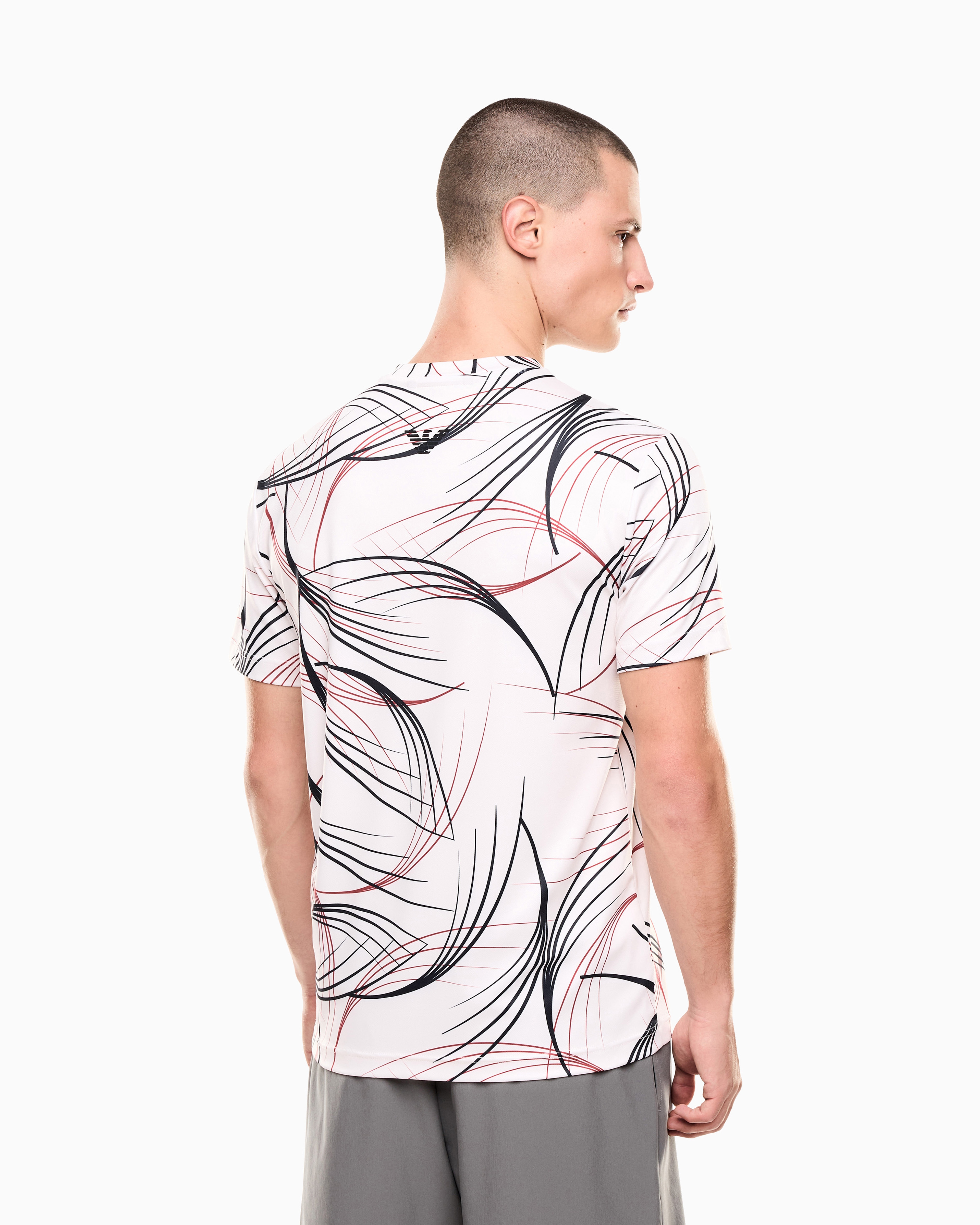 Tennis Pro プリントTシャツ VENTUS7テクニカルファブリック | EA7