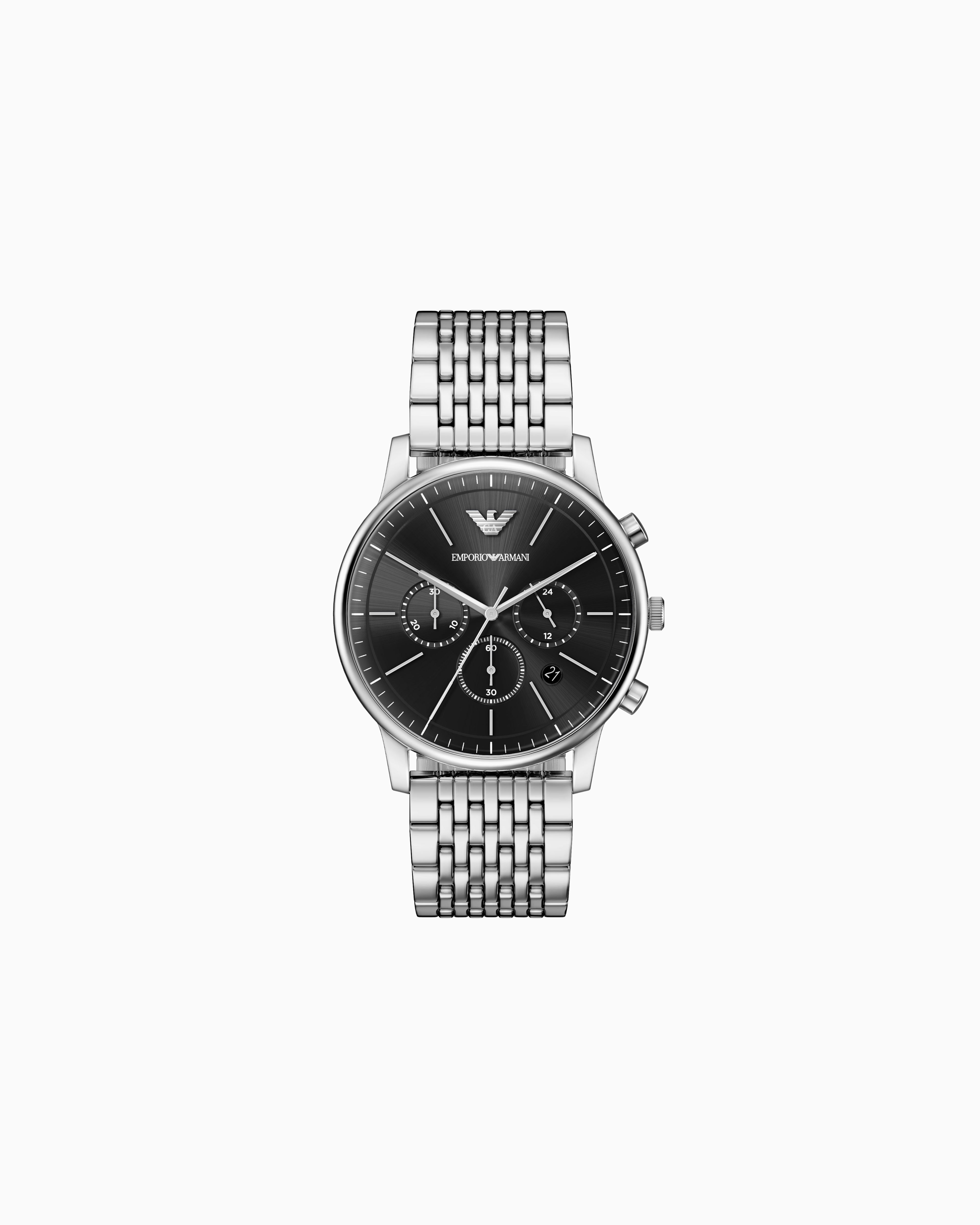 Emporio Armani Multicolored Quartz Chronograph Watch