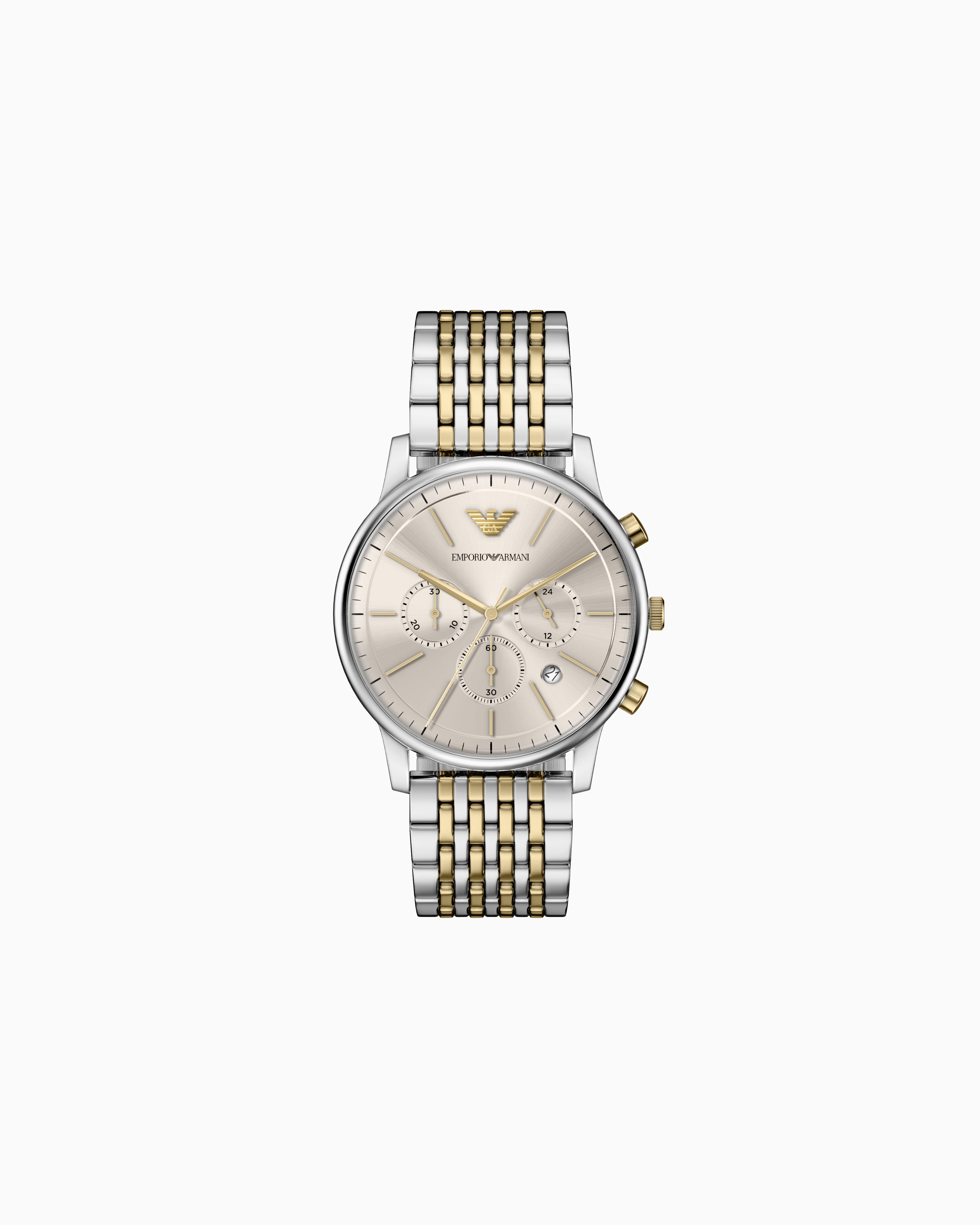 Emporio Armani Multicolored Quartz Chronograph Watch