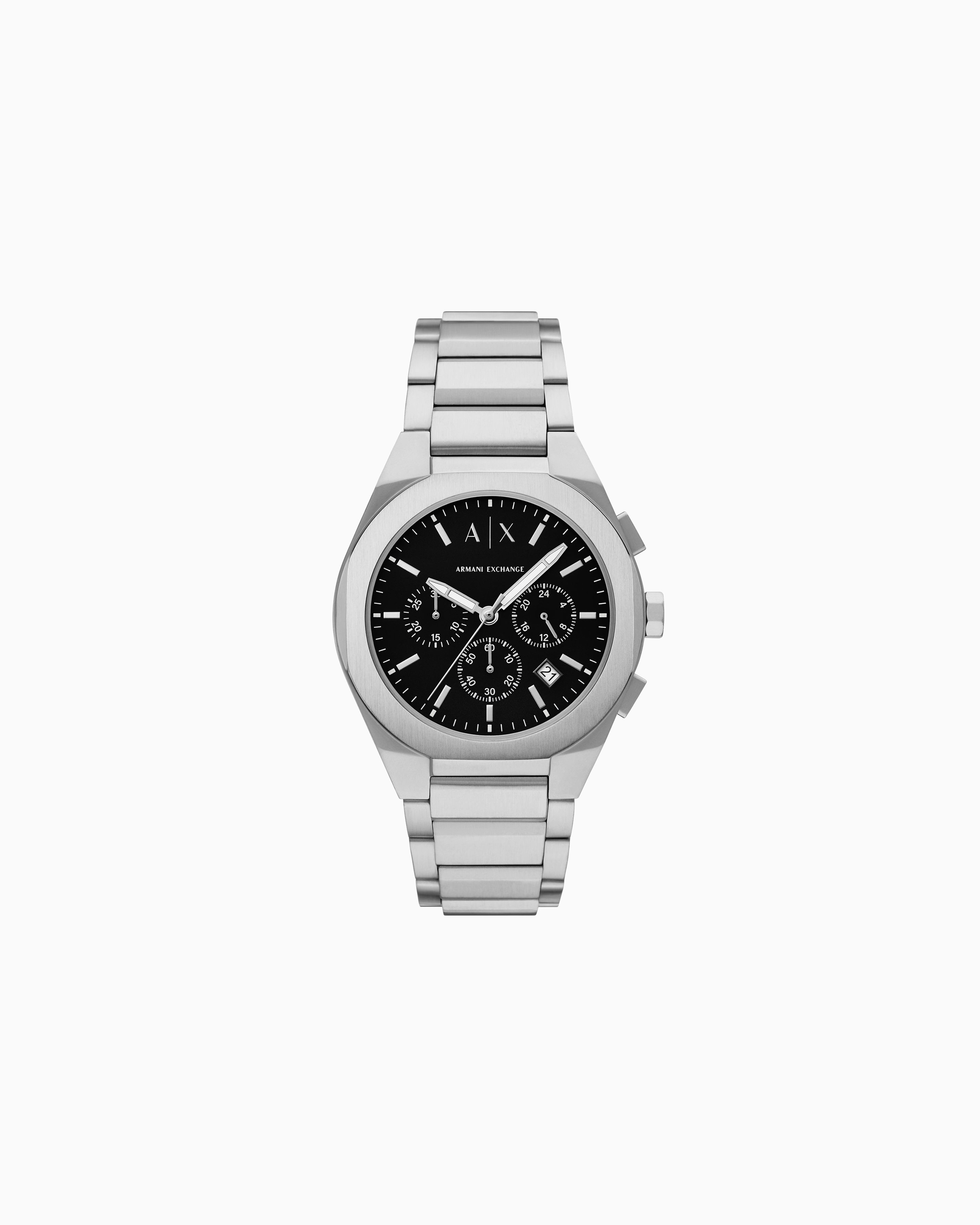Armani Exchange Multicolored Chronograph Stainless Steel Watch