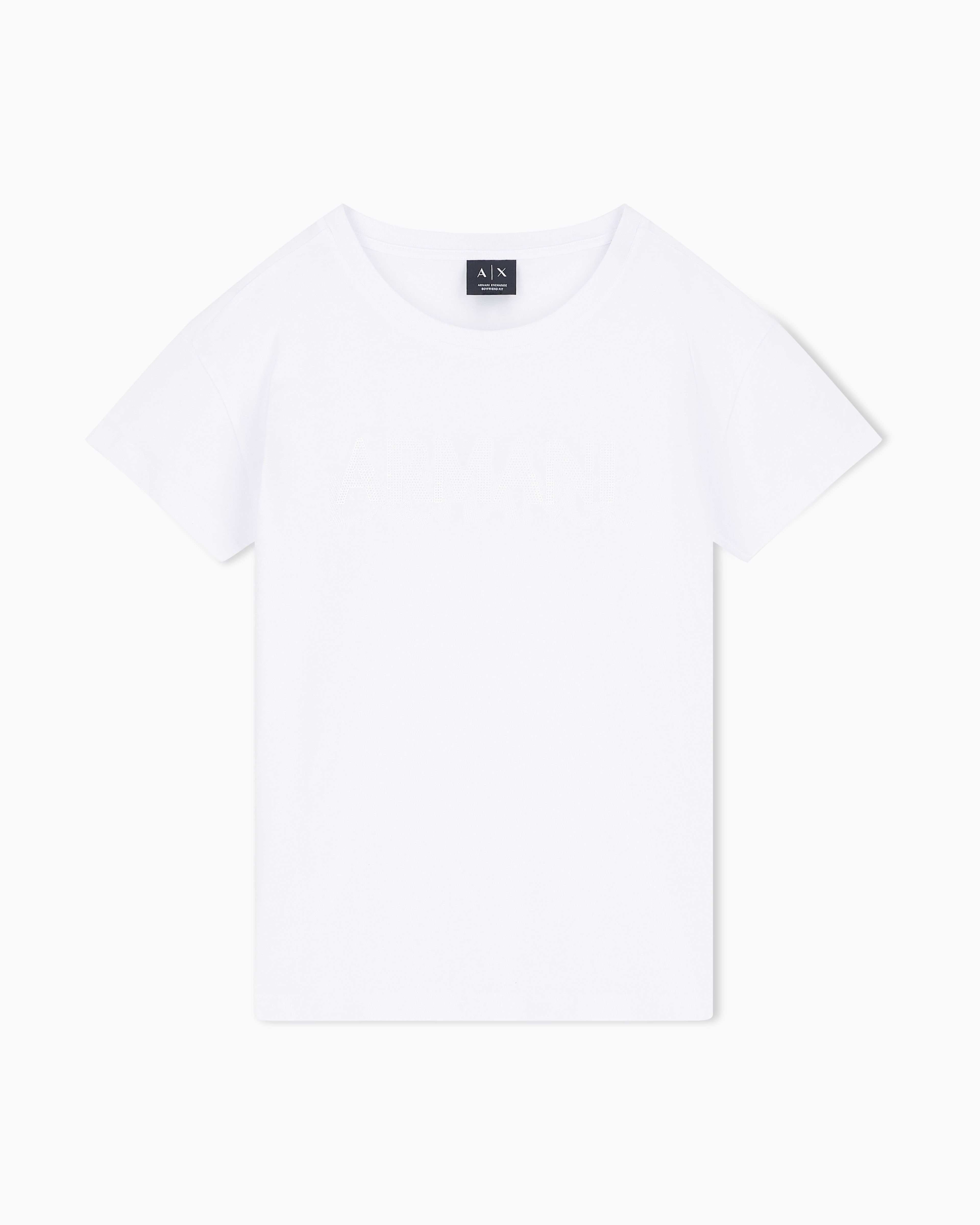 Armani Exchange T-Shirt Over In Jersey Di Cotone