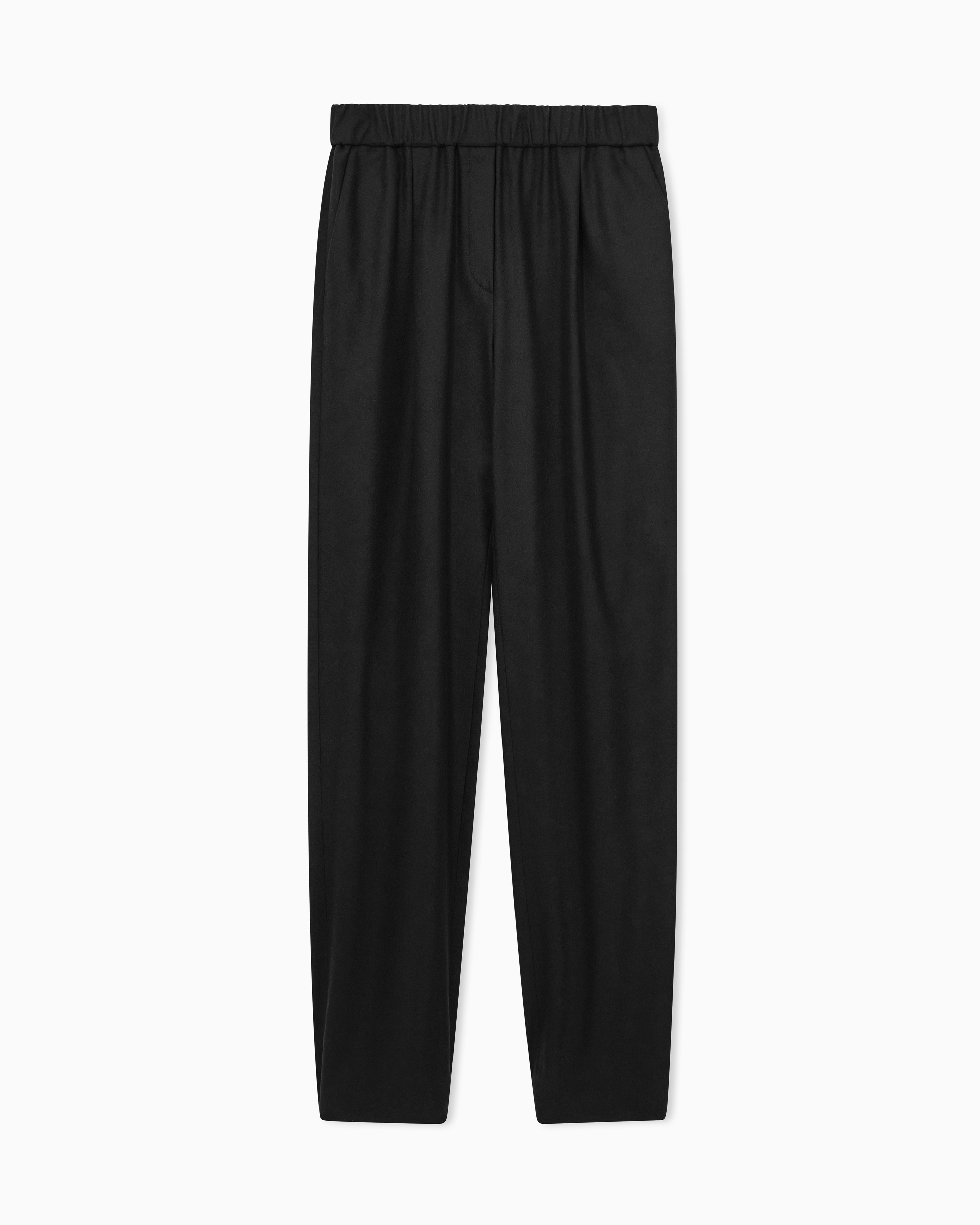 Giorgio Armani Pantaloni In Lana E Cashmere