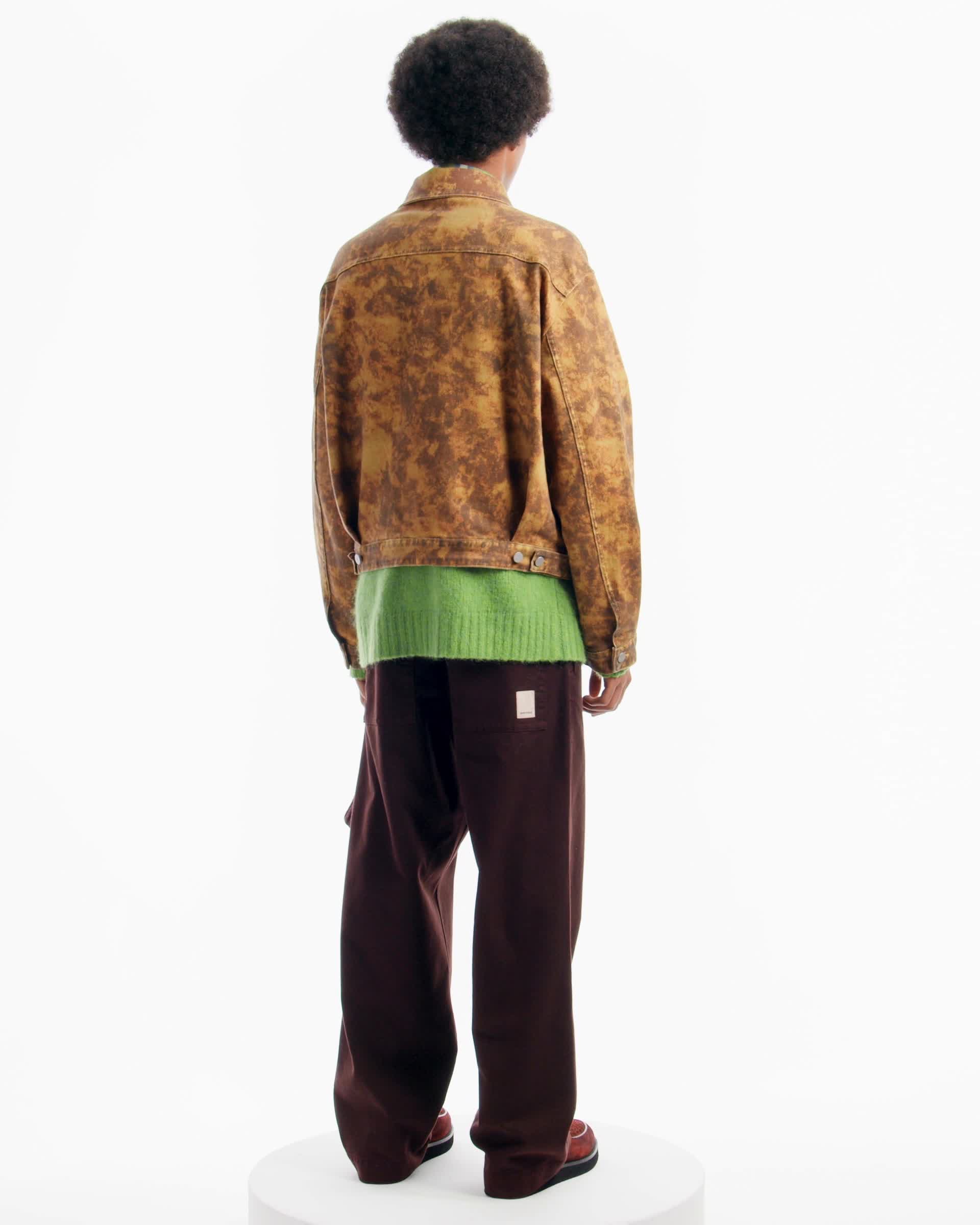 【美品】ENPORIO ARMANI アルマーニ　コート　ブラウン　アルパカ EMPORIO ARMANI アルマーニ コート エンポリオアルマーニ