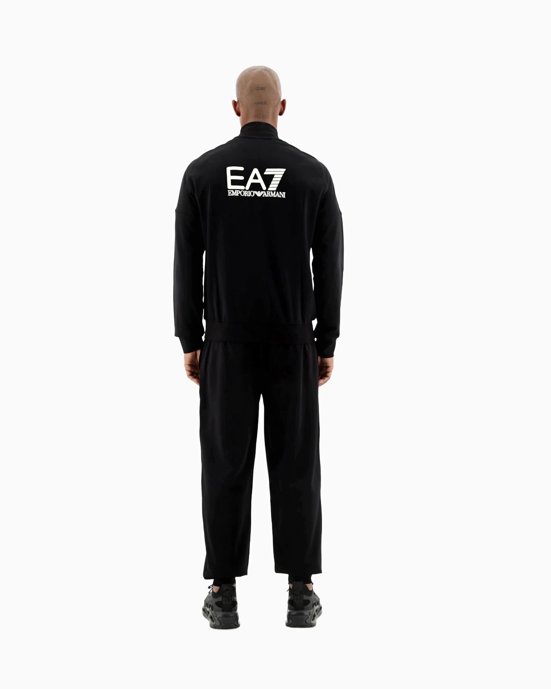 EA7 トラックスーツレギュラーフィット L EMPORIO ARMANI 【並行輸入品】ジップスウェット メンズ 上下