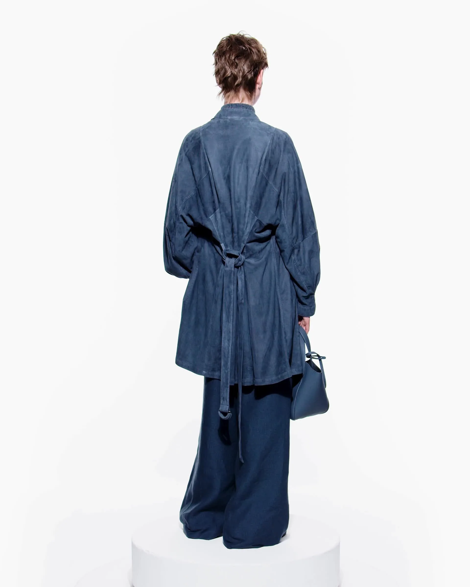 Wide-legged linen trousers | Giorgio Armani