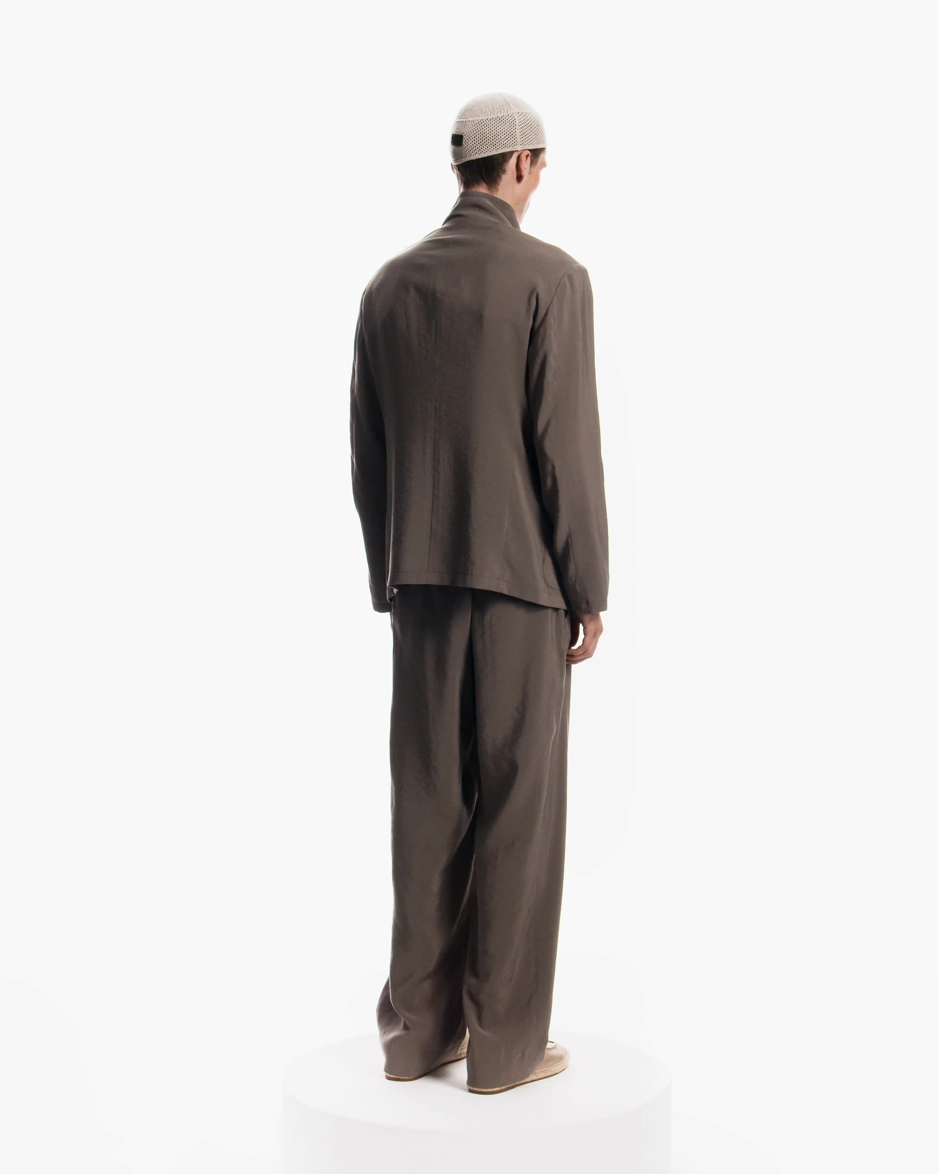 Icon パンツ キャンバス ピーチスキン仕上げ | Emporio Armani