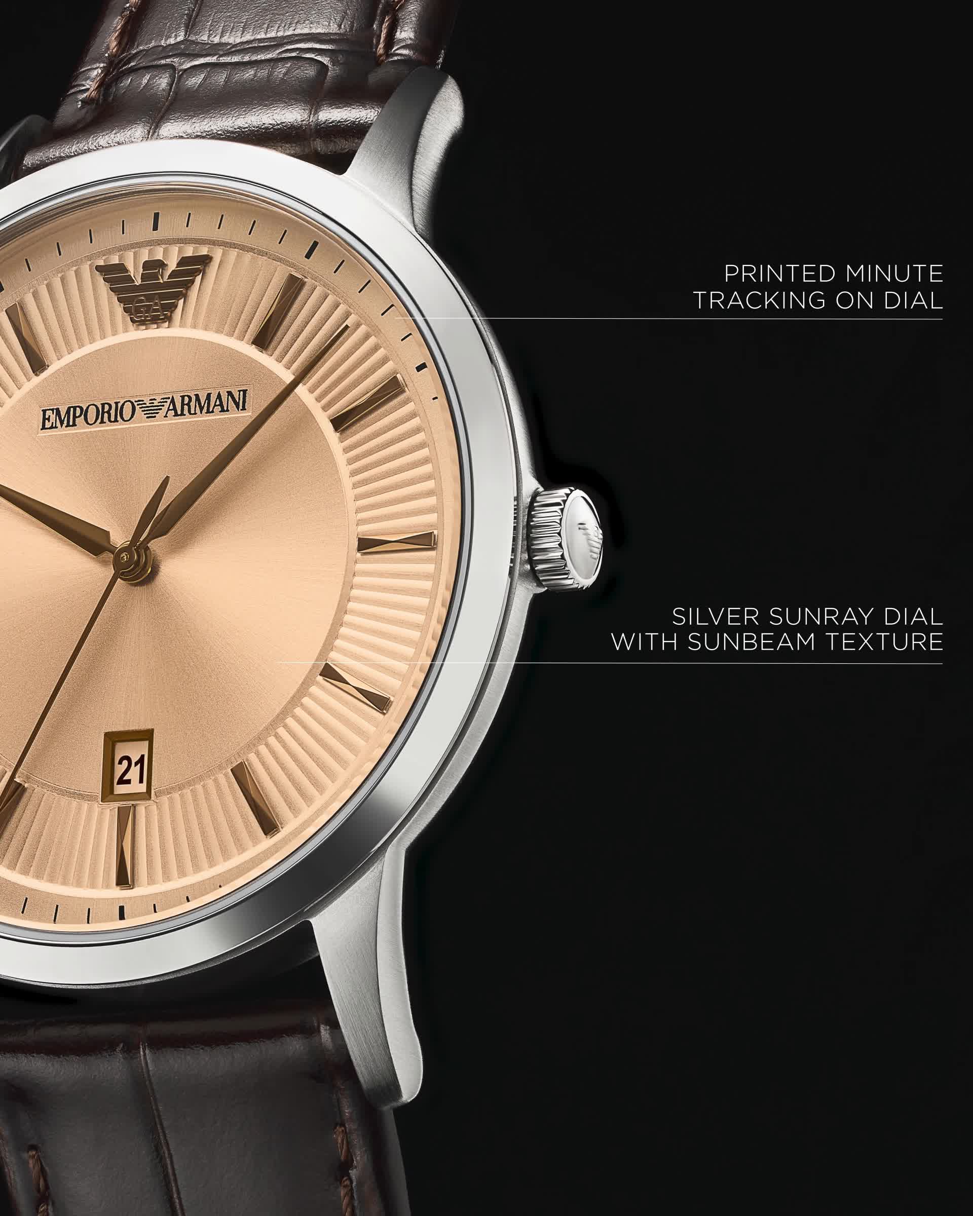 エンポリオ アルマーニ Archetipo クオーツウォッチ | Emporio Armani